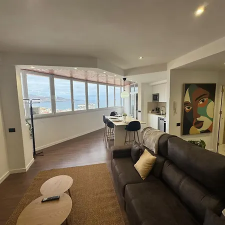 Con Vistas Al Mar Piso 16 Y A 5 Min De La Playa De Canteras Casa Carmela Apartment *